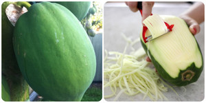 Tác dụng của quả đu đủ xanh