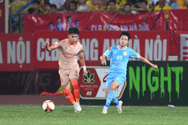 Trực tiếp bóng đá CLB Công an Hà Nội 4-0 Nam Định: Văn Phương lập công