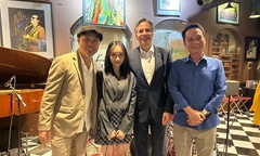 Mỹ Anh: 'Biểu diễn cùng bố trước Ngoại trưởng Mỹ là điều rất đặc biệt'