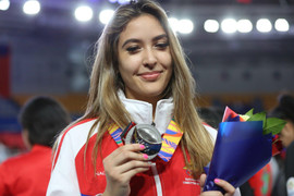 ‘Bông hồng lai’ Taekwondo Campuchia quyết tâm giành huy chương vàng SEA Games 32