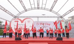 Khởi động giải đi, chạy bộ trực tuyến vì cộng đồng 'Cung đường yêu thương 2023'