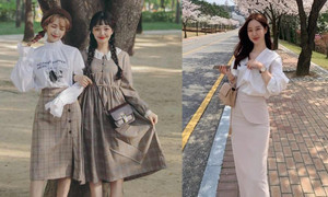 Diện đồ chuẩn phong cách Hàn Quốc cho cô nàng sành điệu