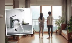 Trả thù chủ nhà cho thuê bằng cách sử dụng 120 tấn nước trong 5 ngày