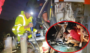 Xuyên đêm theo chân đội cứu hộ trên 'cung đèo tử thần'