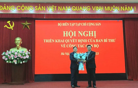 Ông Phạm Minh Tuấn giữ chức Phó Tổng Biên tập Tạp chí Cộng sản