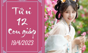 Tử vi vui 12 con giáp hôm nay ngày 19/4/2023: Thìn hao hụt, Tý thiếu sót