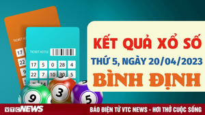 Xổ số Bình Định 20/4 - Kết quả XSBDI hôm nay 20/4/2023