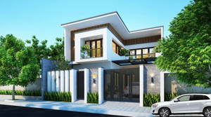 Tham khảo 10 mẫu nhà mái bằng nông thôn đẹp, giá rẻ