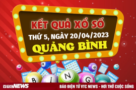 Kết quả xổ số Quảng Bình hôm nay 20/4 - XSQB 20/4/2023