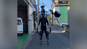 Bộ xương robot có khả năng bắt chước con người