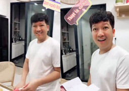 Nhã Phương báo mang thai lần 2, Trường Giang hỏi đi hỏi lại: 'Thật hay đùa?'