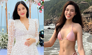 Sao Việt 23/4: Đỗ Thị Hà ngày càng gợi cảm, Khánh Thi rạng rỡ khi mang bầu lần 3