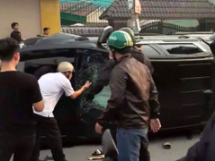 Ô tô đâm tử vong Thiếu tá CSGT và 2 người dân: Tạm giữ hai người