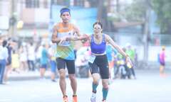 Khoảnh khắc đáng nhớ sau vạch đích của OneWay Marathon Vũng Tàu 2023