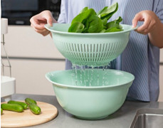 Cách vẩy rau cứu cánh cho người vụng