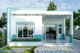 Những mẫu nhà mái bằng 3 phòng ngủ đẹp hiện đại