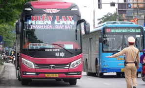 Xe khách sẽ liên tục bị mật phục, kiểm tra nồng độ cồn dịp nghỉ lễ 30/4 ở Hà Nội