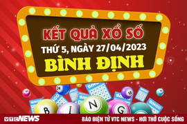 Xổ số Bình Định 27/4 - Kết quả XSBDI hôm nay 27/4/2023