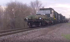 Cận cảnh đoàn tàu bọc thép Baikal của Nga