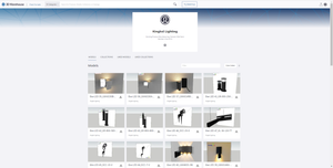 Độc đáo hệ thống thư viện đèn LED 3D chiếu sáng