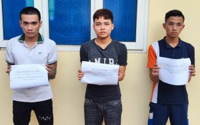 Tạm giữ 6 thanh niên mua bán, tàng trữ ma túy ở Thanh Hoá