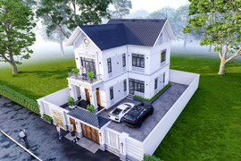 Điều gì làm nên sự đặc biệt ở những mầu nhà 1 trệt 1 lầu mái Thái?