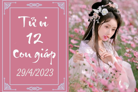 Tử vi vui 12 con giáp hôm nay ngày 29/4/2023: Sửu thắng lợi, Tuất tích cực