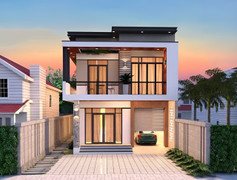 Những mẫu nhà 1 trệt 1 lầu đơn giản nhất hiện nay