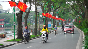 Thủ đô Hà Nội rực rỡ cờ hoa, chào mừng các ngày lễ lớn của đất nước