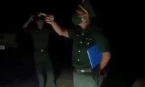 Quảng Trị: Tranh cãi khi một cán bộ biên phòng bị CSGT bắt đo nồng độ cồn