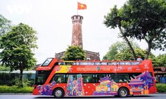 Hà Nội miễn phí vé xe buýt 2 tầng cho du khách trong kỳ nghỉ lễ 30/4 - 1/5