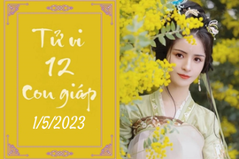 Tử vi vui 12 con giáp hôm nay ngày 1/5/2023: Ngọ chia xa, Thân cẩn trọng