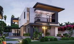 Những mẫu nhà 1 trệt 1 lầu đẹp nhất năm 2023
