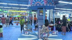 Khu vui chơi trong nhà ở Hà Nội hút khách dịp nghỉ lễ