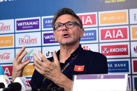 HLV Troussier: Bàn thắng của U22 Việt Nam không phải trên trời rơi xuống