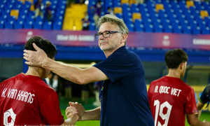 U22 Việt Nam vất vả thắng U22 Lào, HLV Troussier cho học trò nghỉ ngơi