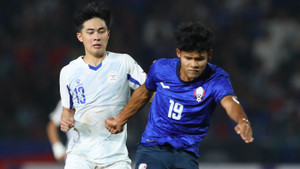 Xem siêu phẩm giúp U22 Campuchia giành được 1 điểm trước U22 Philippines