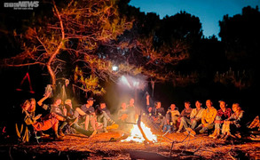 Người dân phố núi Pleiku đổ xô đi dã ngoại, khu cắm trại vùng ven kín chỗ