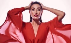 Siêu mẫu Võ Hoàng Yến tham gia Tây Bắc Fashion Week tại Yên Bái