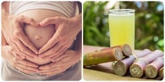 Bà bầu uống nước mía vào thời điểm nào tốt nhất?