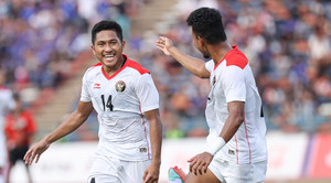 Thắng đậm U22 Timor Leste, U22 Indonesia vào bán kết SEA Games 32