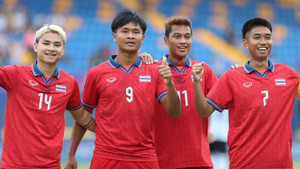 Đánh bại U22 Lào, U22 Thái Lan tạm chiếm ngôi đầu bảng B SEA Games 32