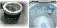 Cách vệ sinh máy giặt cửa trên đúng cách