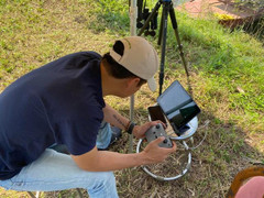 Dốc sức tìm thêm rùa Hoàn Kiếm ở hồ Đồng Mô