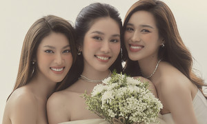 Đỗ Thị Hà, Ngọc Thảo xuất hiện trong bộ ảnh cưới của Á hậu Phương Anh 