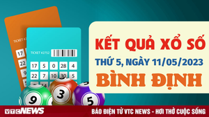 Xổ số Bình Định 11/5 - Kết quả XSBDI hôm nay 11/5/2023