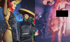 Show thời trang người mẫu mặc áo yếm, lộ cơ thể phản cảm bị phạt 85 triệu đồng