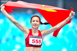 Nhanh hơn đồng đội 1 chớp mắt, Mỹ Tiên oà khóc khi giành HCV SEA Games 32 
