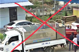 Lai Châu: Khởi tố tài xế chở quan tài, vòng hoa tới UBND xã gây rối
