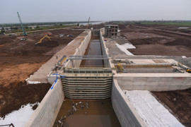 Cận cảnh dự án hơn 100 triệu USD giống kênh đào Panama tại Nam Định